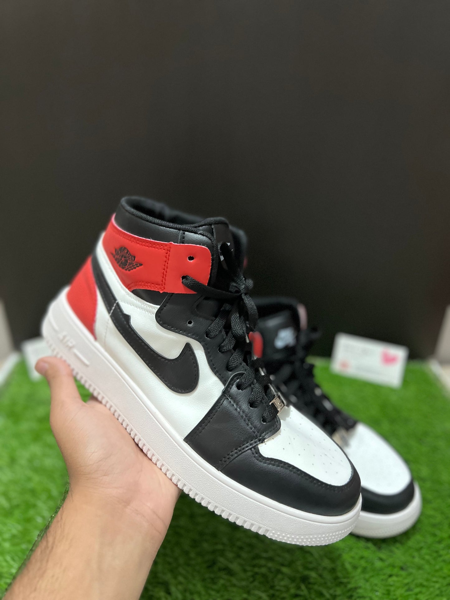Nike Air Jordan 1 Retro High – Black, White & Crimson Red